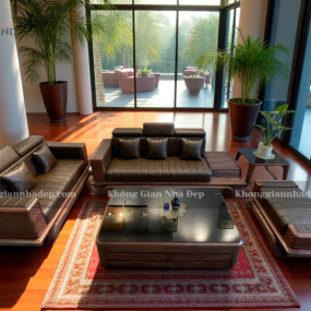 BỘ SALON TAY TRÁM LƯNG NỆM